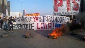En Tucumán el FIT corta el puente Lucas Córdoba