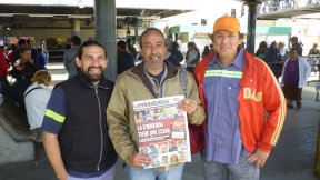 Pablo Villalba y Andrés Padellaro recorrieron la línea Roca
