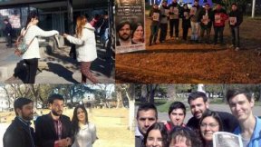 El FIT cierra su campaña difundiendo sus propuestas en la Plaza de Godoy Cruz