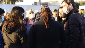 Del Caño en Guernica: “Las familias están pasando una situación muy difícil, sin trabajo ni vivienda en medio de la pandemia”
