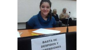 Macarena Escudero: "Estas reuniones de empresarios de ningún modo se plantean solucionar la problemática de los despidos y el trabajo precario en el sector"
