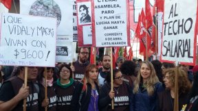 Myriam Bregman repudia la represión a los maestros