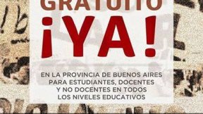 Miércoles 10: todos a la marcha por el Boleto Educativo Gratuito Universal