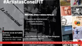 Recital de ópera y música popular en apoyo a Nicolás del Caño y al Frente de Izquierda