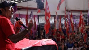 Con un multitudinario acto, el Frente de Izquierda cerró su campaña en Neuquén