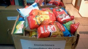 Campaña solidaria con Lear en estatales