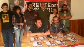 Raúl Godoy visitó Zapala para apoyar la candidatura a intendente del FIT de Roberto Bobadilla