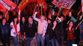 El Frente de Izquierda Unidad realizó actos en todo el país