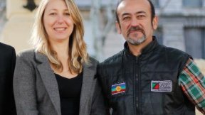 Myriam Bregman, precandidata a vicepresidenta de una de las listas del Frente de Izquierda, visita Neuquén