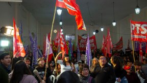 El Frente de Izquierda lanzó su campaña con un acto en la Sociedad Obrera