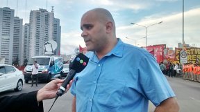 Dellecarbonara: “El paro es total en todo el Subte”