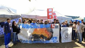 Grave atentado a la carpa y amenaza de muerte a los trabajadores de Lear