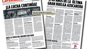 Gran lucha en el Ingenio San Juan