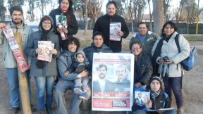 Candidatos del Frente de Izquierda recorrieron las calles de Añelo con la campaña Del Caño presidente