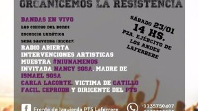 Festival en Laferrere: jóvenes del FIT se proponen empezar a organizar la resistencia