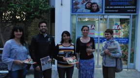 Graciela Frañol recorrió la Universidad del Comahue y propuso un boleto educativo gratuito