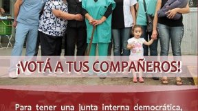 Gran elección de la Bordó en el HIGA San Martín
