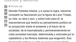 Noé Jitrik sobre León Trotsky