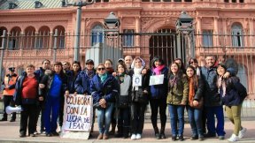 Trabajadoras y familiares de Lear participamos de la tercera jornada nacional de lucha
