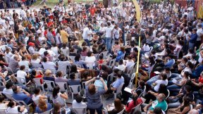 ¡Masivo apoyo en el Encuentro Nacional de Trabajadores Combativos a la lucha docente!