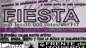 Jornada Cultural de la Juventud del PTS junto a artistas jujeños