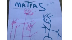El dibujo de Matías
