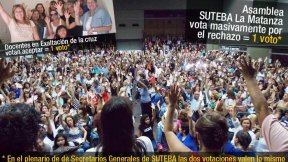 Baradel va a levantar el paro docente de forma antidemocrática y basado en estatutos no representativos