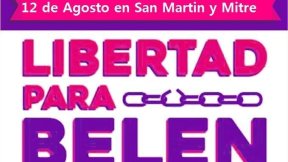 Mar del Plata se suma al reclamo de #LibertadParaBelén