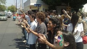 La INTERESTUDIANTIL se hizo escuchar en las calles de Córdoba