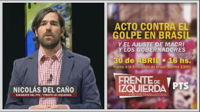 Ramos Mejía: Videoconferencia con Brasil, ante el Golpe institucional y el ajuste