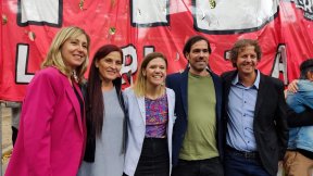 Myriam Bregman y Nicolás del Caño participaron en La Plata de la asunción en la legislatura provincial de Laura Cano