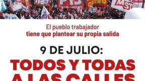 Mendoza. El 9 de Julio habrá movilización contra el ajuste del gobierno y el FMI