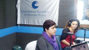 La candidata al Parlasur Andrea D'Atri visitó Mar del Plata