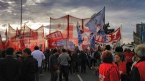 Piquete en Alicorp (ex Jabón Federal) y Corte en Acceso Oeste