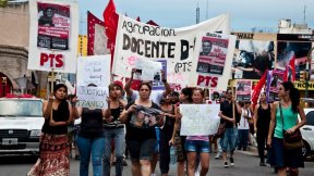 Córdoba: docentes opositores cortan Puente Centenario