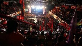 Con el estadio repleto, el PTS cerró un año con más fuerza militante