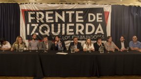 Balotaje: en conferencia de prensa el Frente de Izquierda llamó a votar en blanco o nulo