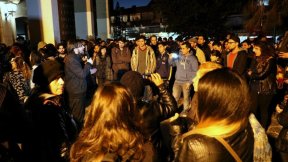 Nicolás Del Caño estuvo en el Nacional de Adrogué junto a jóvenes y trabajadores