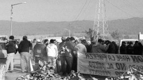 Contundente comienzo de la huelga azucarera en el Ingenio Ledesma