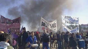 Córdoba: gran acción de los trabajadores de VW