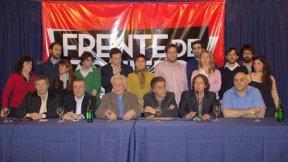 El Frente de izquierda relanzó su campaña