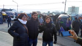 Del Caño en Chubut: "Venimos a apoyar la lucha de los trabajadores contra el ajuste y la represión"