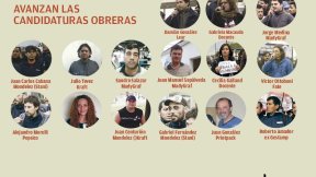 Avanzan las candidaturas obreras