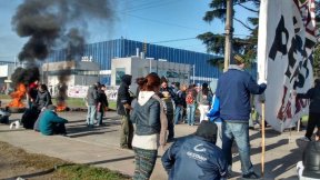 Trabajadores de la zona oeste en los piquetes en apoyo a Gestamp