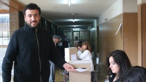 Votó Martín Baigorria, criticó los desdoblamientos y la falta de debate 