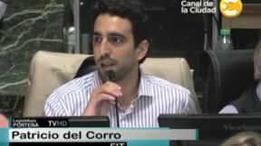 Legislador Del Corro (PTS-FIT) repudia presencia policial en sindicato docente Ademys