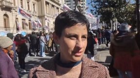 Natalia Morales denunció el desalojo violento del Gobierno de Jujuy al Tercer Malón en Purmamarca