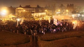 Comenzó la cuarta jornada nacional: la fábrica Lear totalmente paralizada