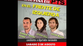 Sábado 03/08 | Acto-peña en Córdoba