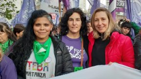 "El aborto será ley porque las mujeres vamos a seguir en las calles"